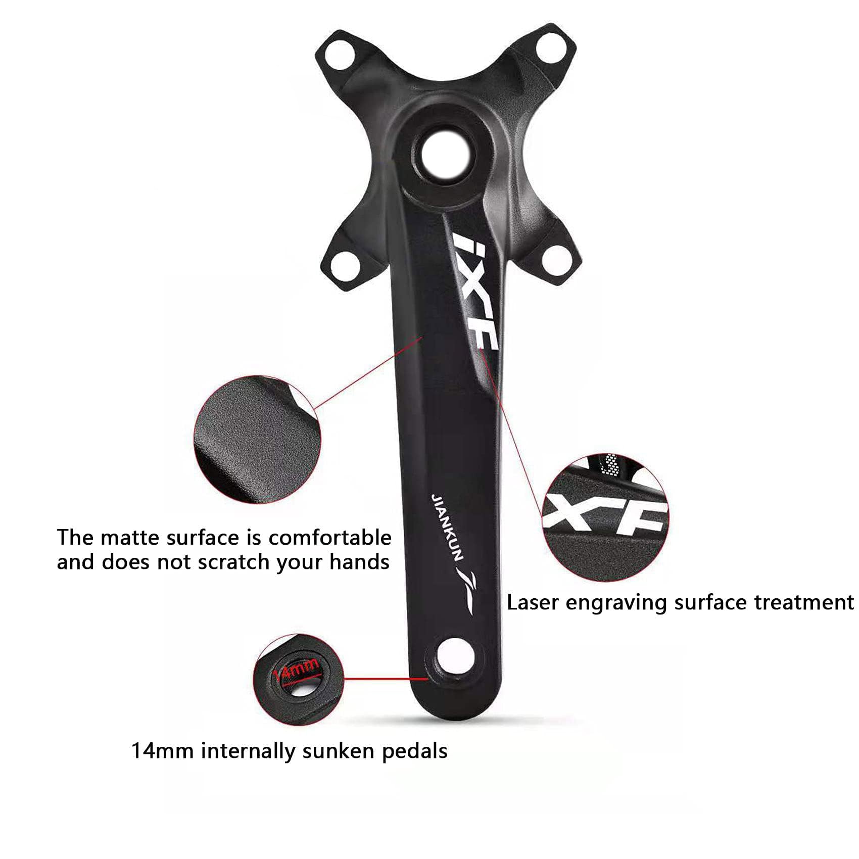 最安値&値下げなしXTR クランクセット 32t 170mm FC-M9200-34T-shic219-